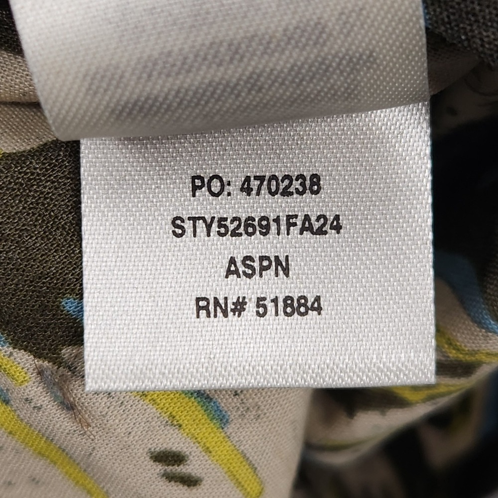 Patagonia Shirt Small Green Floral Go To Camp Hawaiian Vacation Cruise Beach - Picture 7 of 11